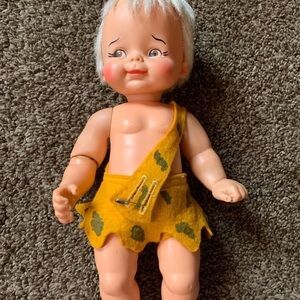 Hanna Barbera 1960's Bam Bam Doll